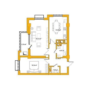 Продажа квартир: 2 комнаты, 81 м², Элитка, 18 этаж — 3