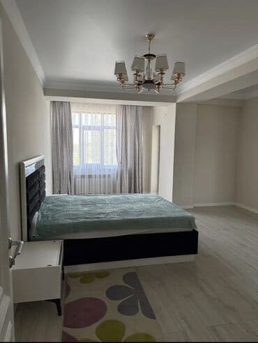 долгосрочная квартира в бишкеке: 3 комнаты, Собственник, Без подселения, С мебелью полностью — 2