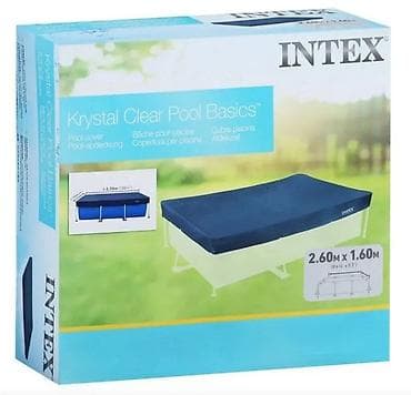 верёвка: Тент для бассейна Intex 28036 Купить в Бишкеке — для каркасных — 3