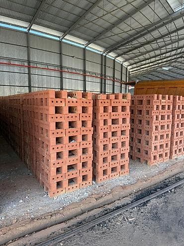 рамки для пчел: Пустотелый, дырчатый, Жженый кирпич, Одинарный, 250×120×65 — 3
