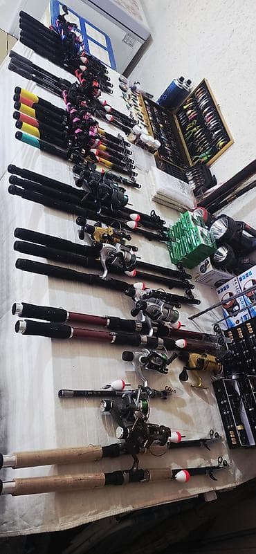 разведение рыб: Удочки новые в зборе готовые от 2.1 метра и — 1