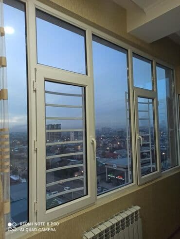 прием политилена: Буюртмага пластик терезелер, Витраждык, Мансард, Панорамалык, Акысыз орнотуу, Бөлүп төлөө жок — 5
