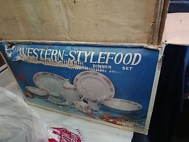 крушки: Набор столовой посуды “Western‑Stylefood” Dinner Set.большой — 2