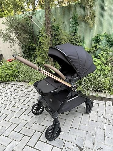 Прогулочная коляска Kidilo (бренд на шильдике), цвет — чёрный с — 2