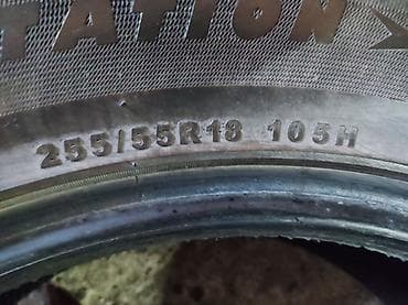 w210 55: Шины 255 / 55 / R 18, Зима, Б/у, Комплект, Внедорожные (АТ/МТ), Китай, Kapsen — 2