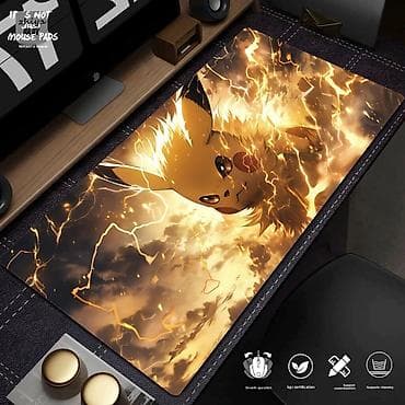 🧑‍💻Коврики компьютерные, большие с яркими принтами, для стола с