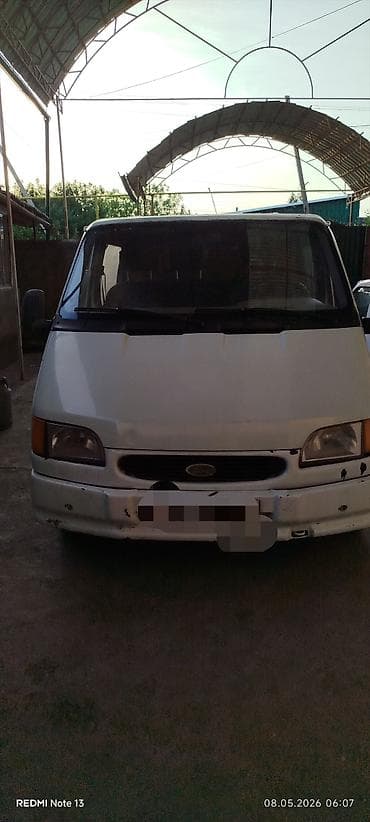 зеркальные пленки: Фургон Ford Transit (кузов короткий, крыша стандартная), белый цвет — 2