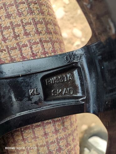 х5 2005: Литые Диски R 15 Mercedes-Benz, Комплект, отверстий - 5, Б/у — 7