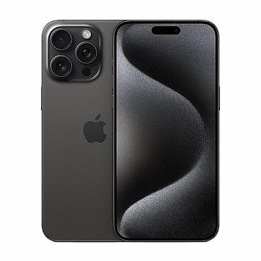 IPhone 15 Pro Max, Б/у, 256 ГБ, Black Titanium, Чехол, Кабель, 84 %