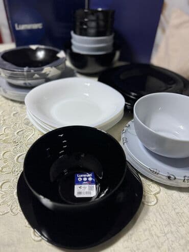 ортопедические матрасы бишкек цены: Набор столовой посуды Luminarc, закаленное стекло. Элегантная — 1