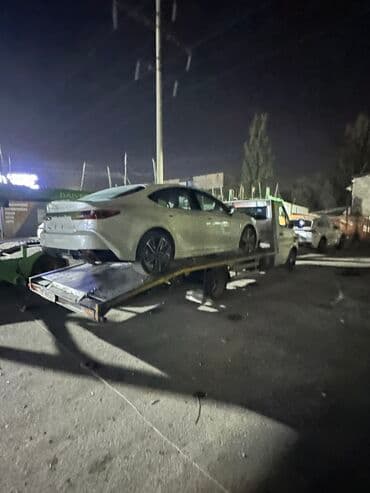 сдам в аренду грузовой автомобиль с последующим выкупом: С лебедкой, С ломаной платформой, Со сдвижной платформой — 1