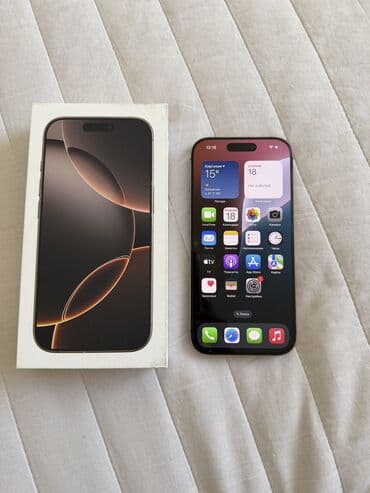 айпат мини 5: IPhone 16 Pro, Б/у, 512 ГБ, Desert Titanium, Защитное стекло, Коробка, 98 % — 6