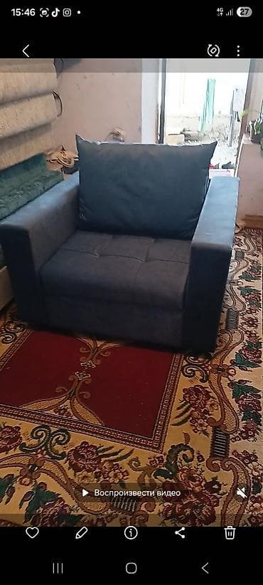 secret lab: Кресло-кровать, Новый, Односпальный, цвет - Бежевый — 6