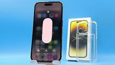 Техника и электроника: IPhone 14 Pro, Б/у, 256 ГБ, Золотой, Защитное стекло, Чехол, Коробка, 100 % — 8