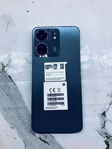 Техника жана электроника: Redmi, Redmi 13C, Колдонулган, 128 ГБ, түсү - Боз, 2 SIM — 1