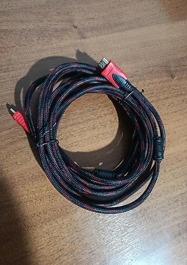 Ресиверы: HDMI-кабель в тканевой оплётке - Разъёмы: HDMI (штекер) — HDMI — 1