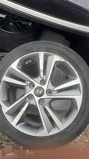 часы диски: Колеса в сборе 225 / 45 / R 17, Всесезонная, Б/у, Комплект, Легковые, Литые, отверстий - 5 — 2