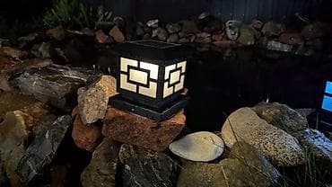 Садовый солнечный фонарь для ландшафтного освещения - Декоративный