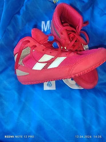 Мужские кроссовки, 36, Б/у, цвет - Красный — 4