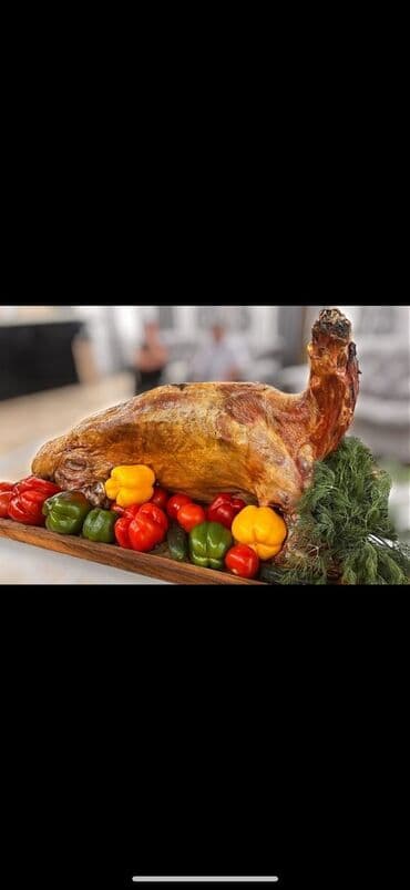 Целый запечённый баран на заказ — сочное мясо с хрустящей корочкой