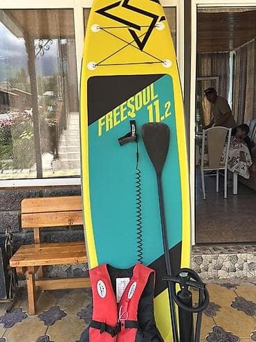 коньки ош: Надувной SUP‑борд Freesoul 11.2 - Размер: 11.2’ (примерно 340 см) — — 5