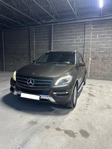 машина болуп толоо: Mercedes-Benz ML-Class: 2013 г., 3 л, Автомат, Бензин, Кроссовер — 1