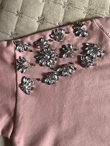 футболка: Розовая укороченная футболка/свитшот Dolce & Gabbana. - Цвет — 2