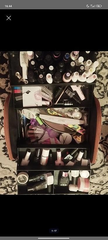 Бизнес үчүн жабдуулар: Набор для маникюра/салонной гигиены: - Gel-off Professional Cleaner — — 10