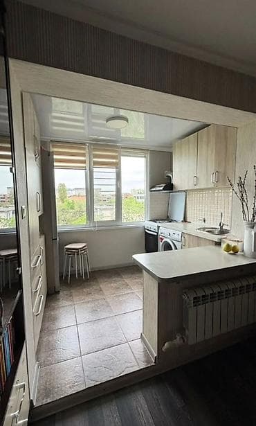 5мкр квартира: 2 комнаты, 43 м², 104 серия, 4 этаж, Евроремонт — 7