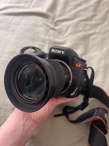 Фотоаппарат Sony Alpha 200 (рабочий) Продам зеркальный фотоаппарат at lalafo.kg Фотоаппарат Sony Alpha 200 (рабочий) Продам зеркальный фотоаппарат