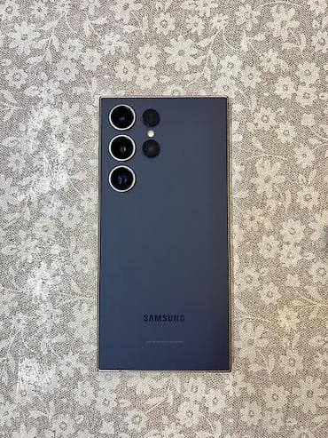 Samsung Galaxy S24 Ultra, Б/у, 256 ГБ, цвет - Фиолетовый, 1 SIM, eSIM