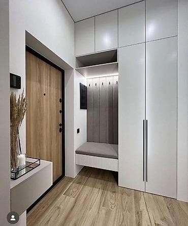 мебель бишкеке: Кухонный гарнитур, Новый, цвет - Серый, МДФ — 3