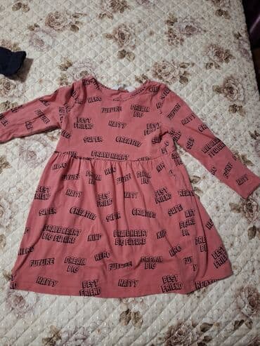 сарафан для беременных: Детское платье, цвет - Синий, Б/у — 4