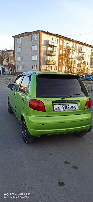 машины бишкек цены: Daewoo Matiz: 2007 г., 0.8 л, Механика, Бензиновая, Хэтчбэк — 3