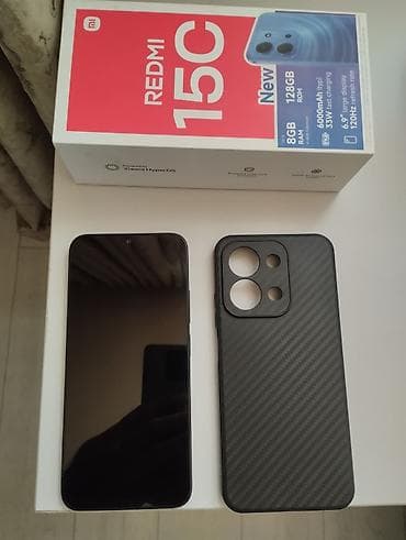 one plas: Redmi, Redmi 15C, 128 ГБ, цвет - Черный — 3