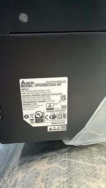 Частотные преобразователи: Преобразователь частоты Delta Electronics CP2000, модель VFD550C43A-00 — 3