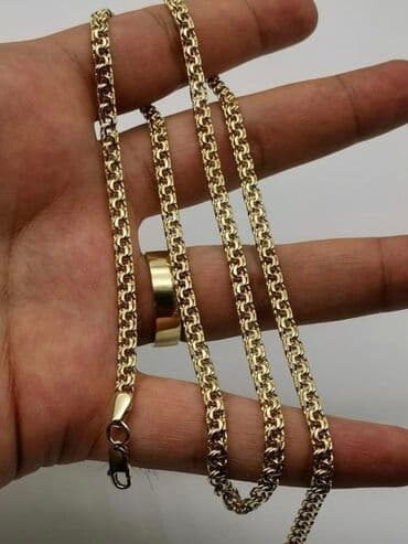 продаю золотую цепочку: Цепь для бензопилы, Проба 585, Мужские, Новый, Ручная работа — 20