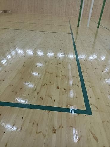 Отделочные работы: Шлифовка и лакировка деревянных полов - Профессиональная циклевка до — 6