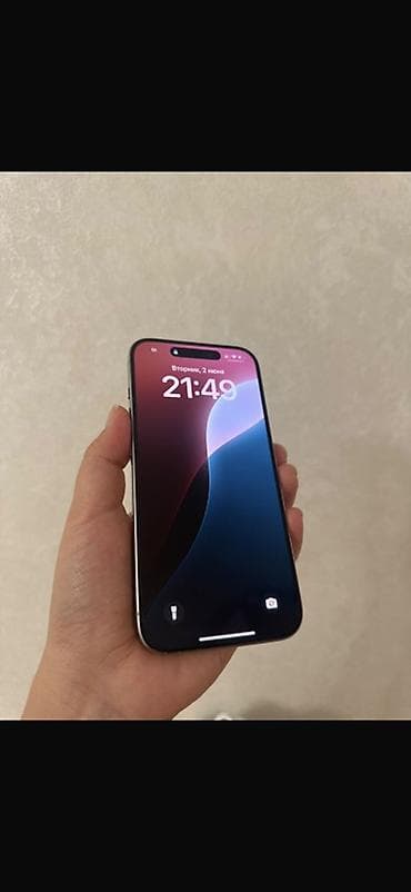 Уюлдук телефондор жана аксессуарлар: IPhone 15 Pro, Колдонулган, 128 ГБ, Natural Titanium, 80 % — 1