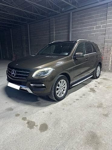 машина болуп толоо: Mercedes-Benz ML-Class: 2013 г., 3 л, Автомат, Бензин, Кроссовер — 2
