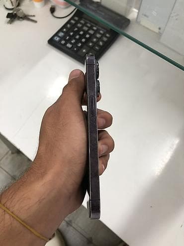 redmi note 10c: IPhone 14 Pro, Б/у, 256 ГБ, Deep Purple, 77 % — 3