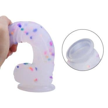 сексшоп loveshop бишкек: Фаллоимитатор реалистичный Dildo изготовлен из силикона. - Благодаря — 2