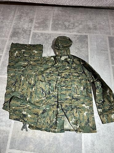 кыргыз кийим: Камуфляжный комплект в расцветке digital woodland. Состав набора: - — 2