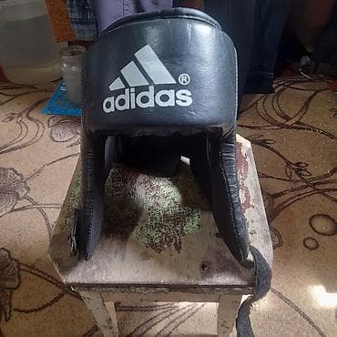 молтен мяч: Боксерский шлем Adidas, черный - Тип: тренировочный шлем с закрытой — 2