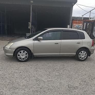 Honda Civic: 2002 г., 1.7 л, Вариатор, Бензин, Хэтчбэк