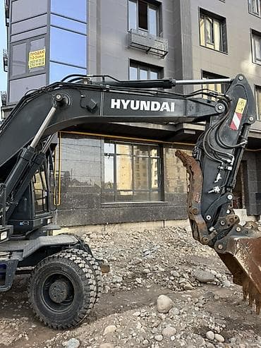 хундай 145: Экскаватор, Hyundai, Дөңгөлөктүү — 6