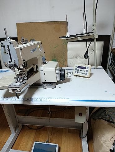 Оборудование для швейных цехов: Продаю!!!Петельная машина BRUCE автомат и пуговичная машина LEJIANG — 4