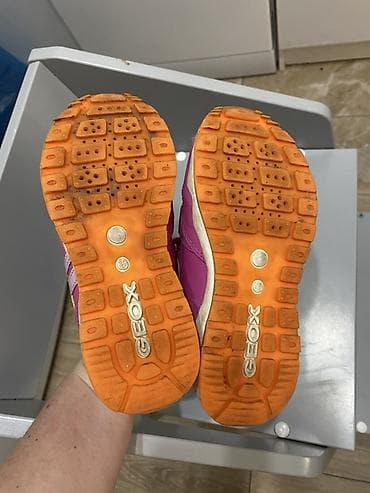 geox: Детские кроссовки GEOX - Модель: с двумя липучками для удобного и — 3