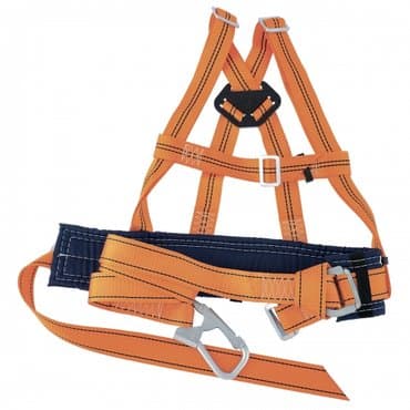 Профессиональный страховочный пояс для высотных работ. Удерживающая