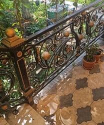 ручки рейлинги для кухонной мебели: Кармагычтар, Материалы: Согулган темир, Балкон үчүн, Жаңы — 15